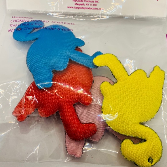 ORNAMENTS FLAMINGOS 🦩 SEQUINS!!!  4 TOTAL - Picture 10 of 14